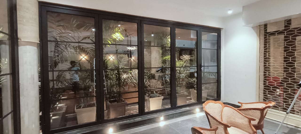 Slide and Fold with Georgian Bar